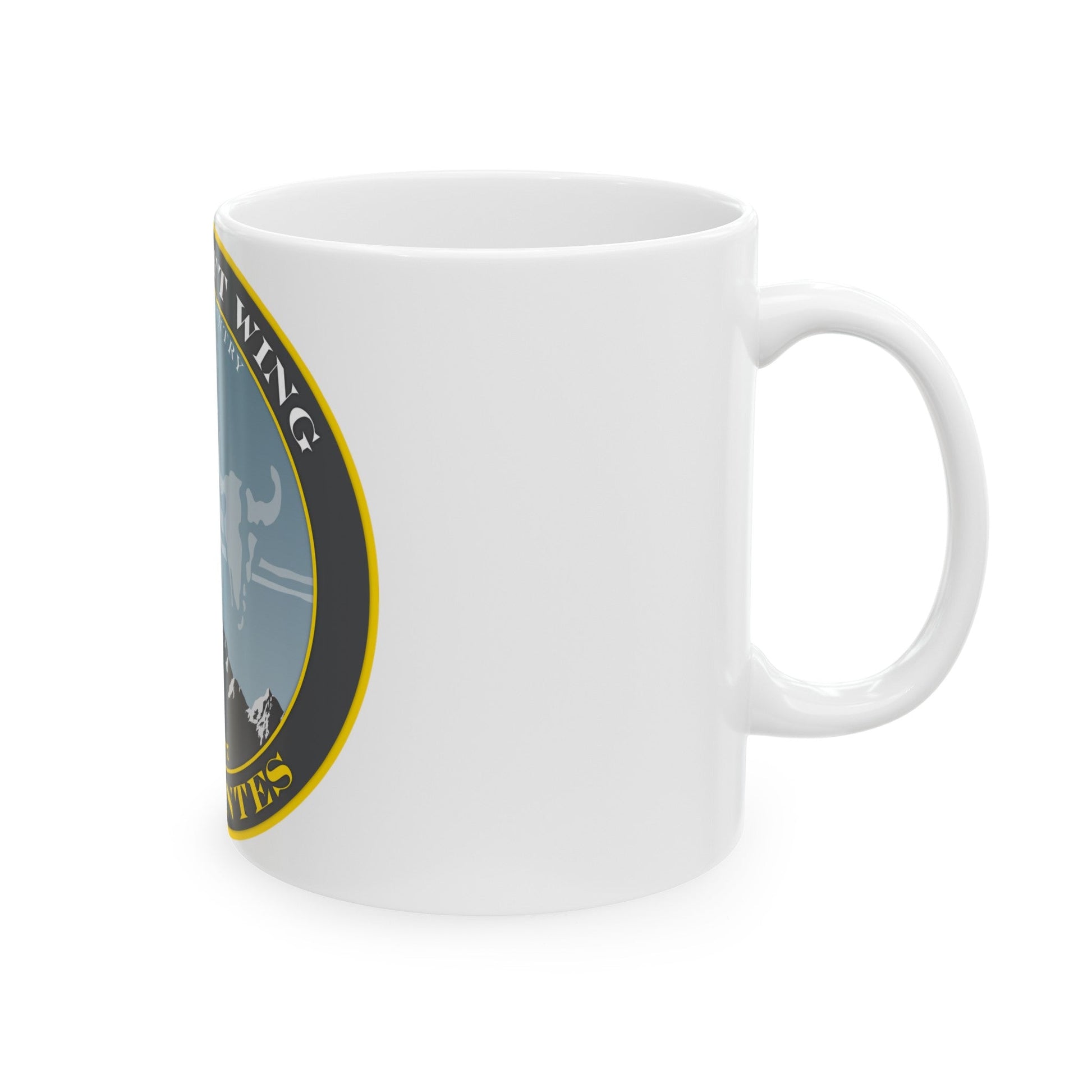 120th Airlift Wing (U.S. Air Force) White Coffee Mug-The Sticker Space