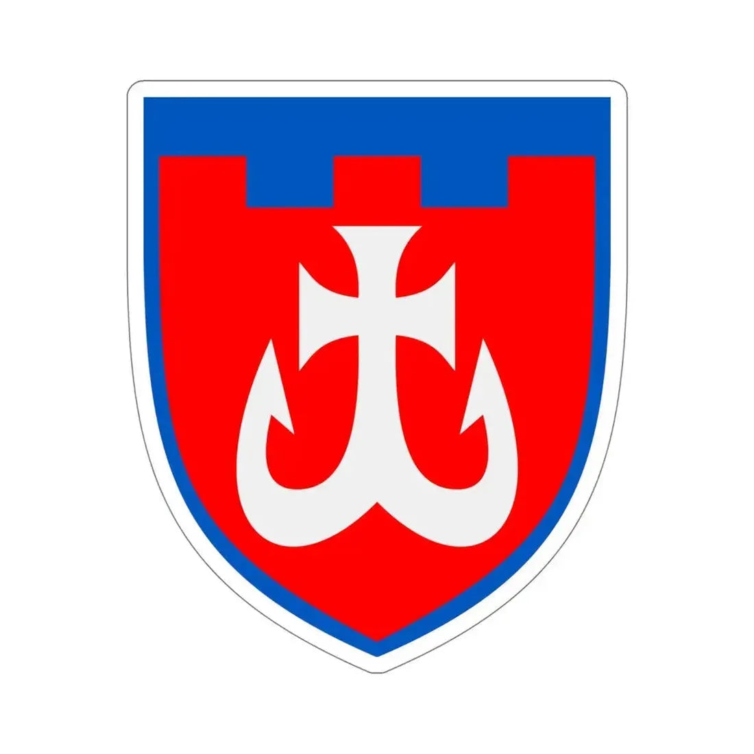 120th Detached Territorial Defense Brigade (Ukraine) STICKER Vinyl Die-Cut Decal - The Sticker Space