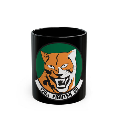 120th Fighter Squadron (U.S. Air Force) Black Coffee Mug-11oz-The Sticker Space