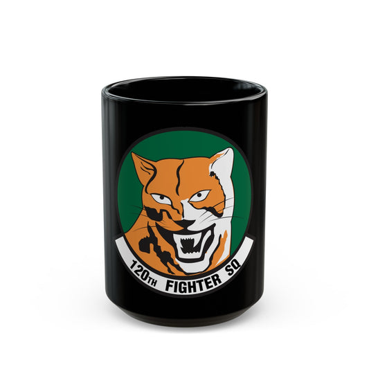 120th Fighter Squadron (U.S. Air Force) Black Coffee Mug-15oz-The Sticker Space