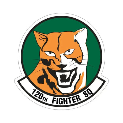 120th Fighter Squadron (U.S. Air Force) STICKER Vinyl Die-Cut Decal 5 Inch - The Sticker Space