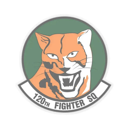 120th Fighter Squadron (U.S. Air Force) STICKER Vinyl Kiss-Cut Decal 3 Inch Transparent - The Sticker Space