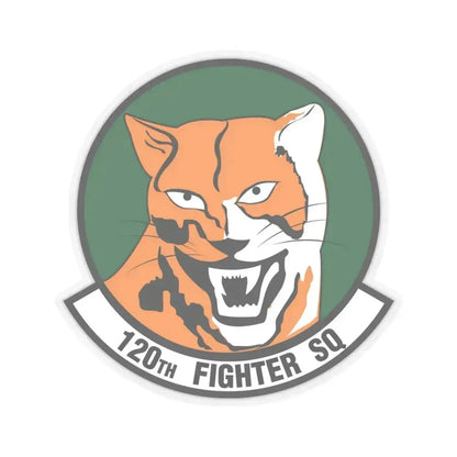 120th Fighter Squadron (U.S. Air Force) STICKER Vinyl Kiss-Cut Decal 4 Inch Transparent - The Sticker Space
