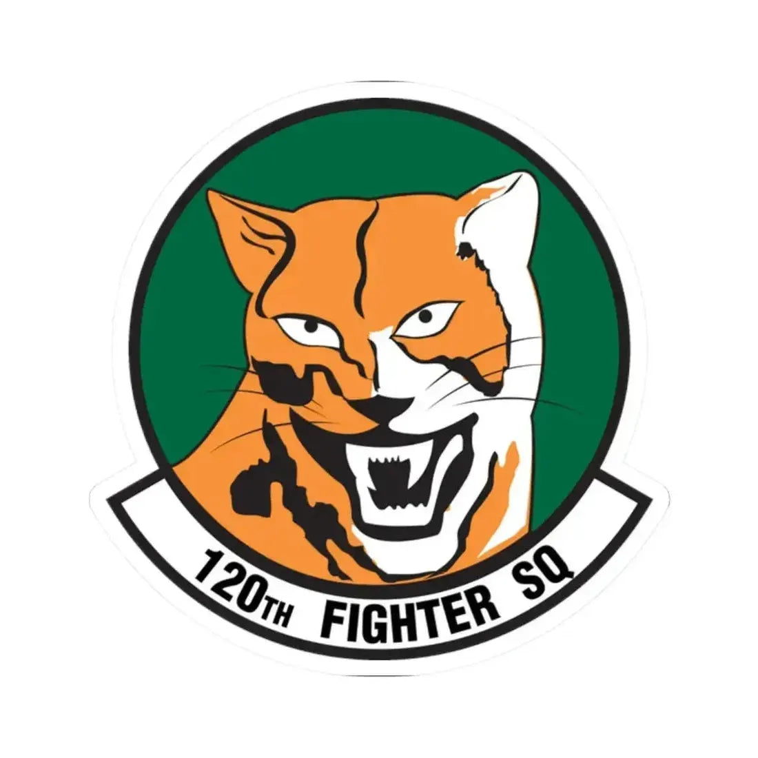 120th Fighter Squadron (U.S. Air Force) STICKER Vinyl Kiss-Cut Decal - The Sticker Space