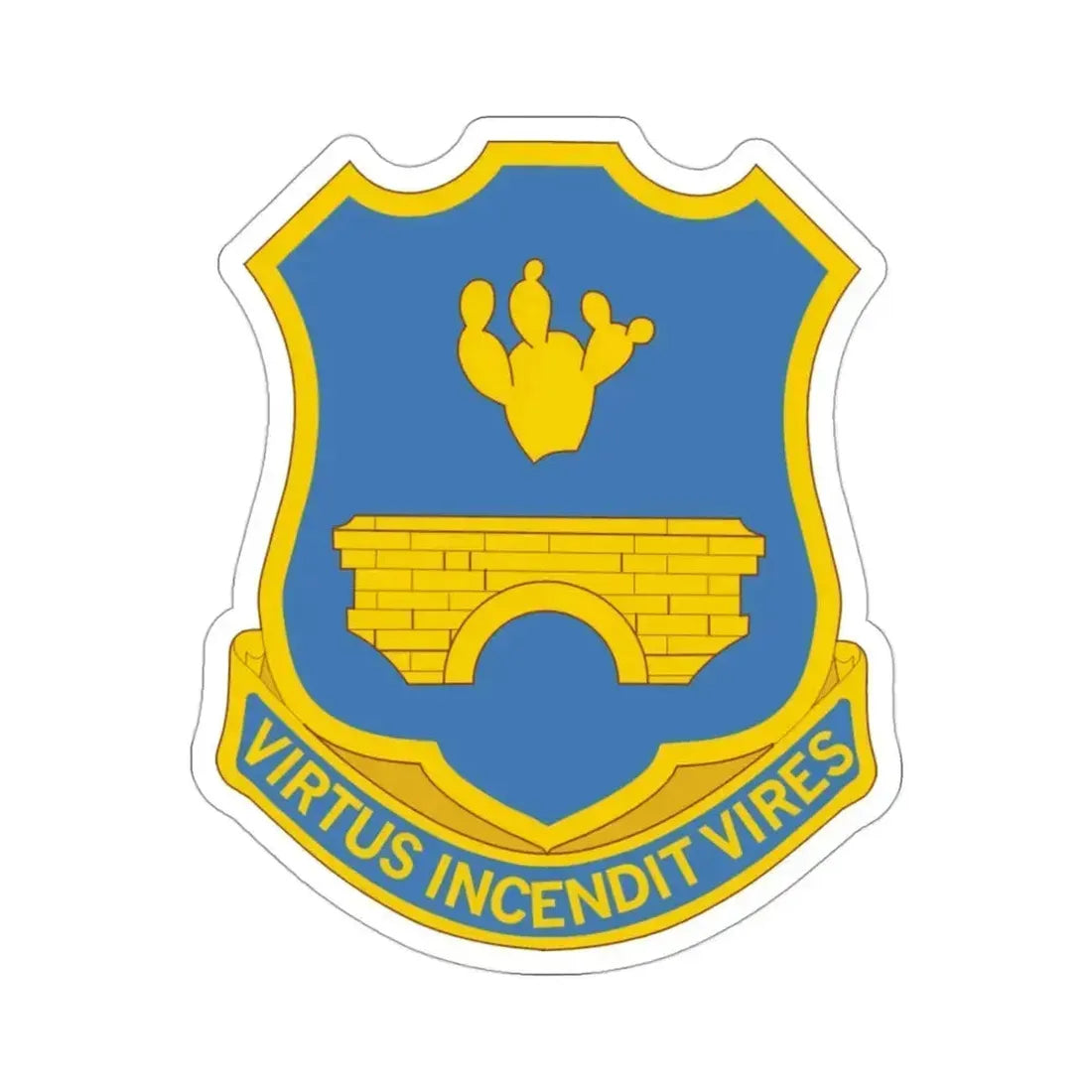 120th Infantry Regiment (U.S. Army) STICKER Vinyl Die-Cut Decal 3 Inch - The Sticker Space