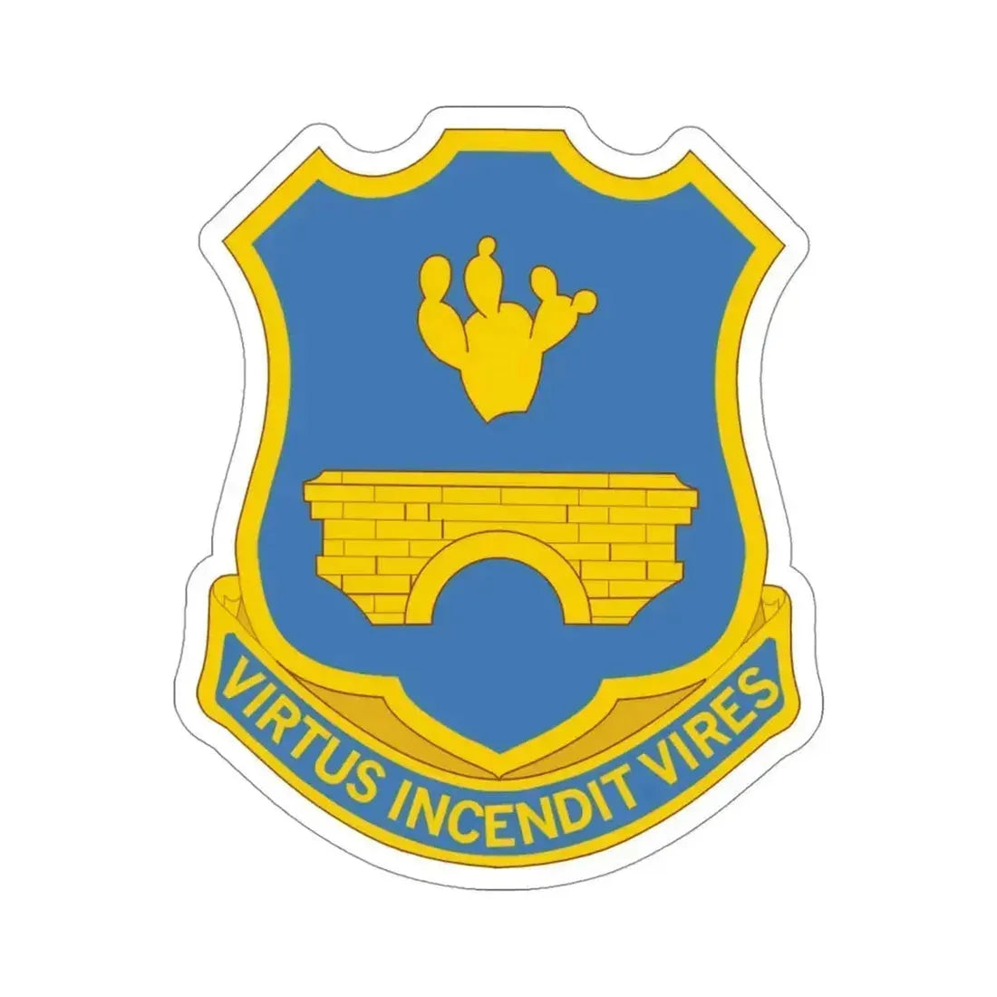 120th Infantry Regiment (U.S. Army) STICKER Vinyl Die-Cut Decal 4 Inch - The Sticker Space