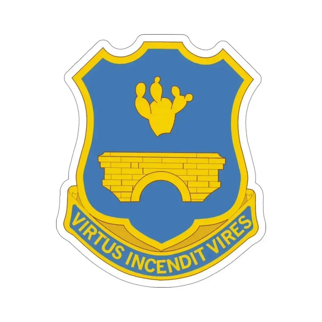 120th Infantry Regiment (U.S. Army) STICKER Vinyl Die-Cut Decal 4 Inch - The Sticker Space