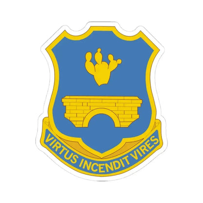 120th Infantry Regiment (U.S. Army) STICKER Vinyl Kiss-Cut Decal 4 Inch White - The Sticker Space