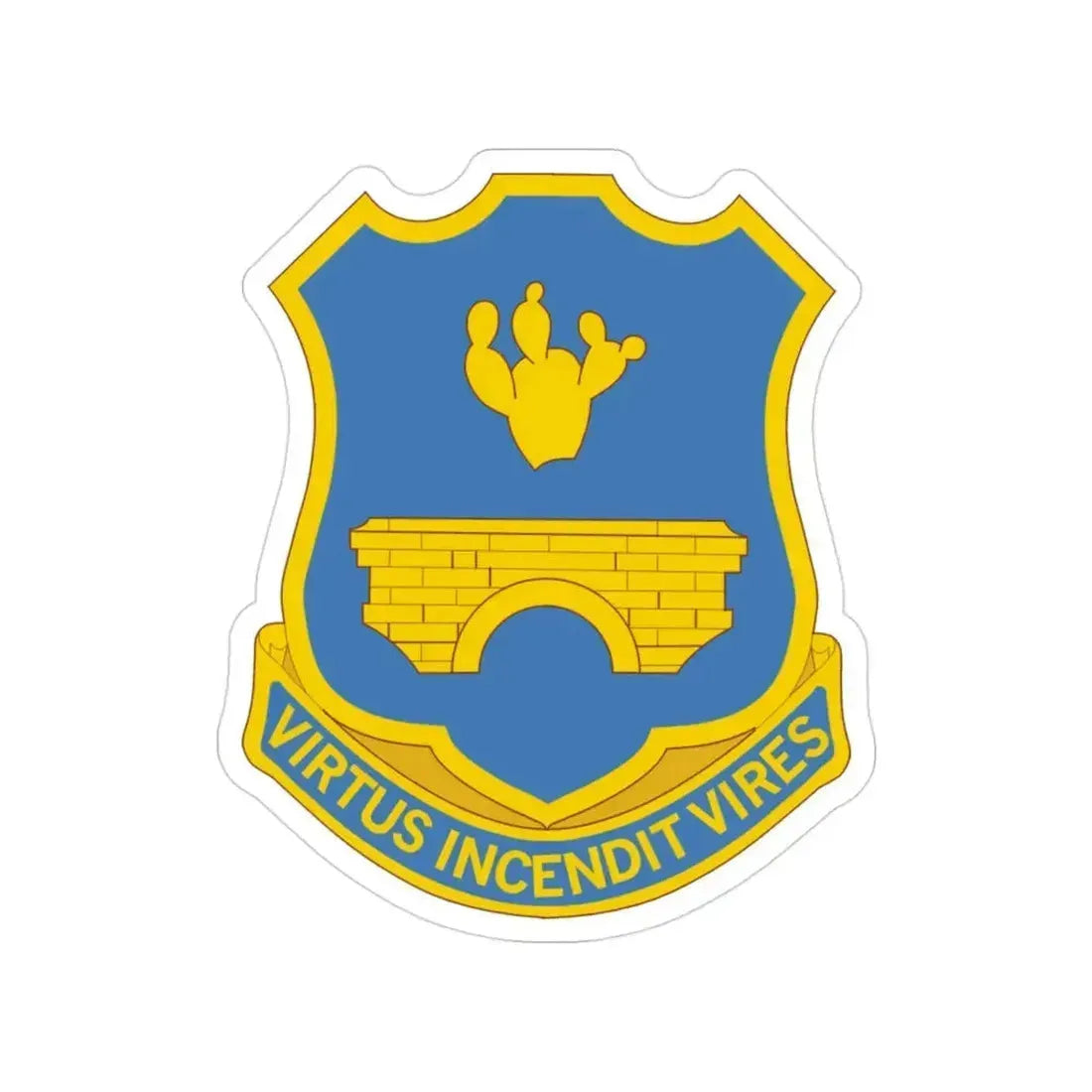 120th Infantry Regiment (U.S. Army) Transparent STICKER Die-Cut Vinyl Decal - The Sticker Space