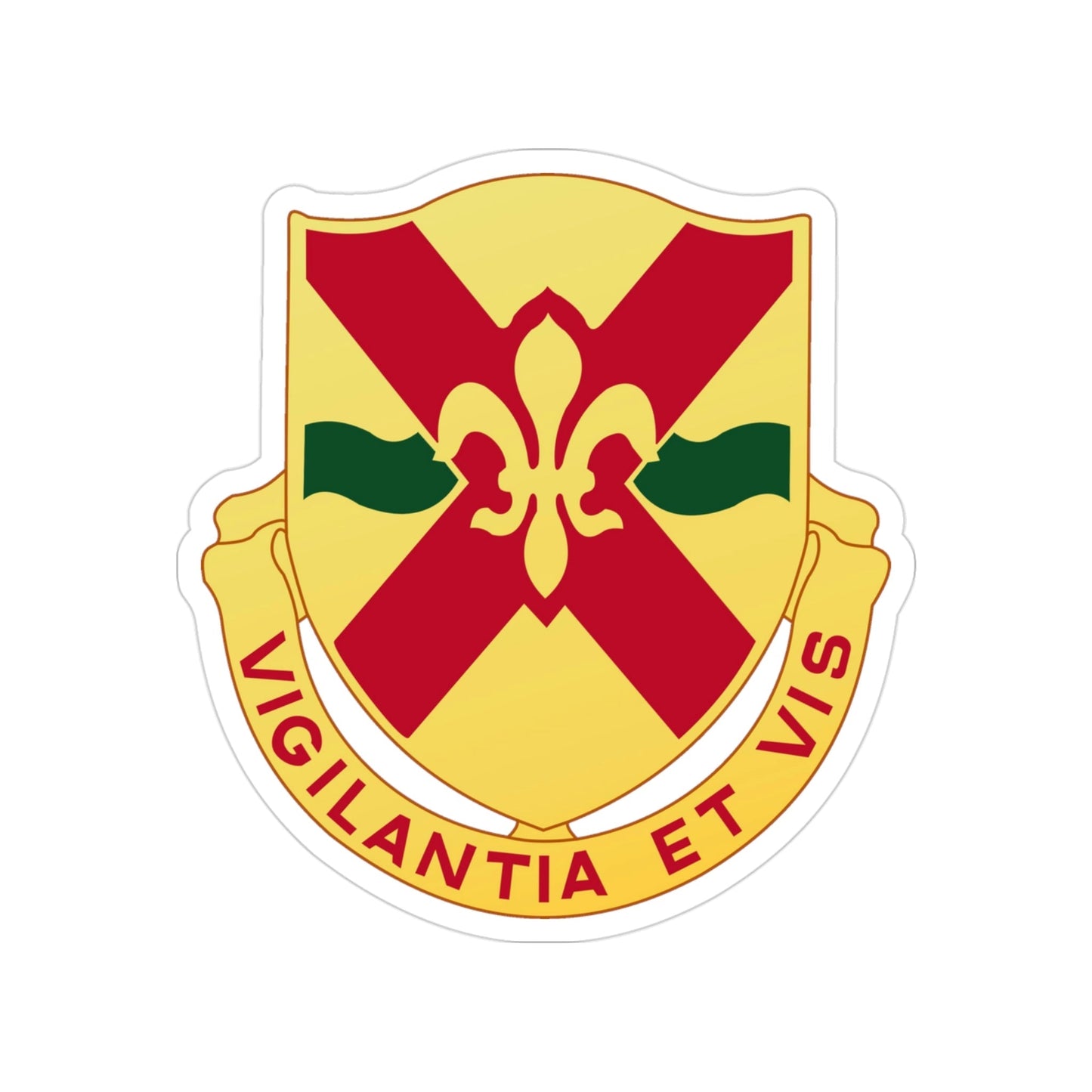 121 Cavalry Regiment (U.S. Army) Transparent STICKER Die-Cut Vinyl Decal-3 Inch-The Sticker Space