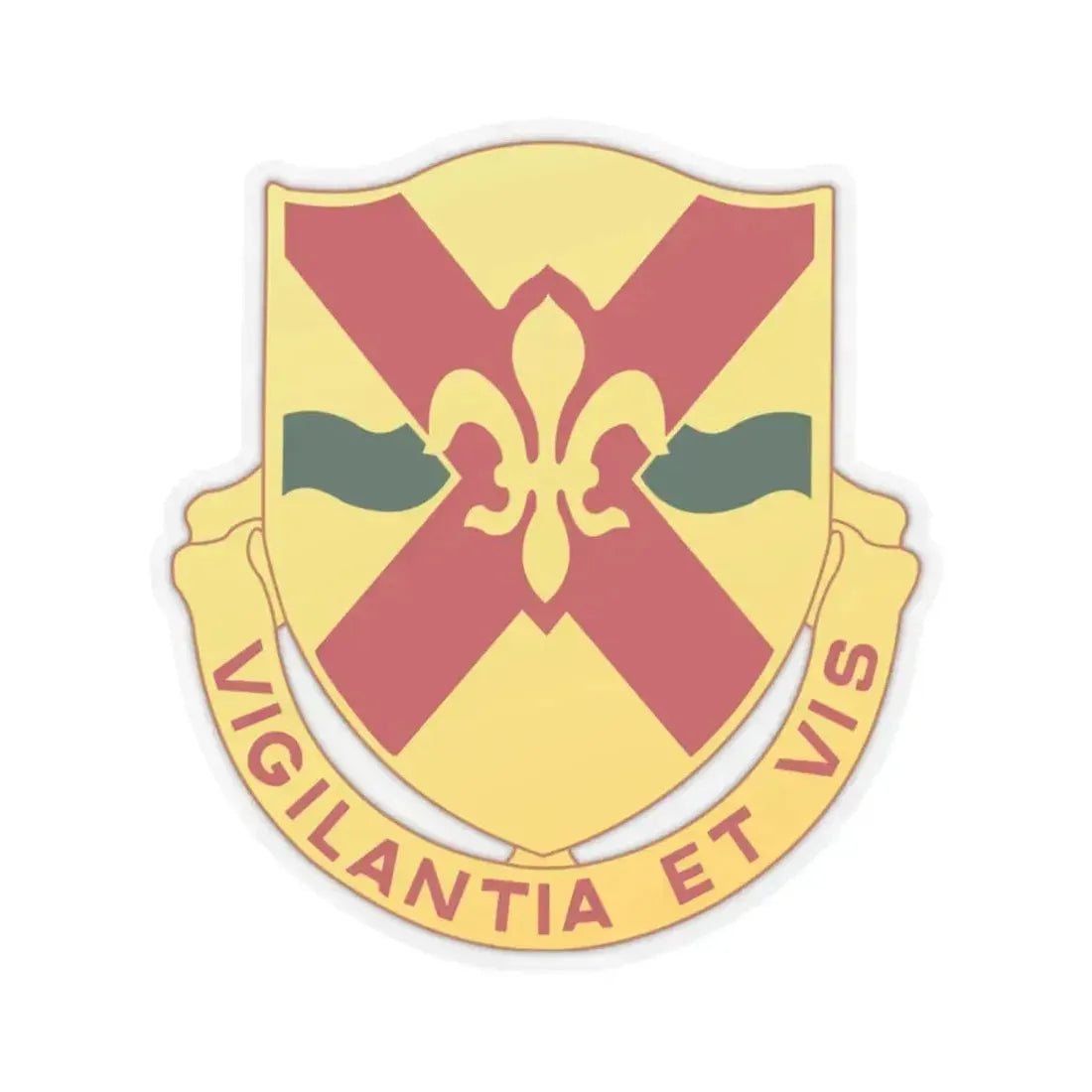 121 Cavalry Regiment (U.S. Army) STICKER Vinyl Kiss-Cut Decal 2 Inch Transparent - The Sticker Space