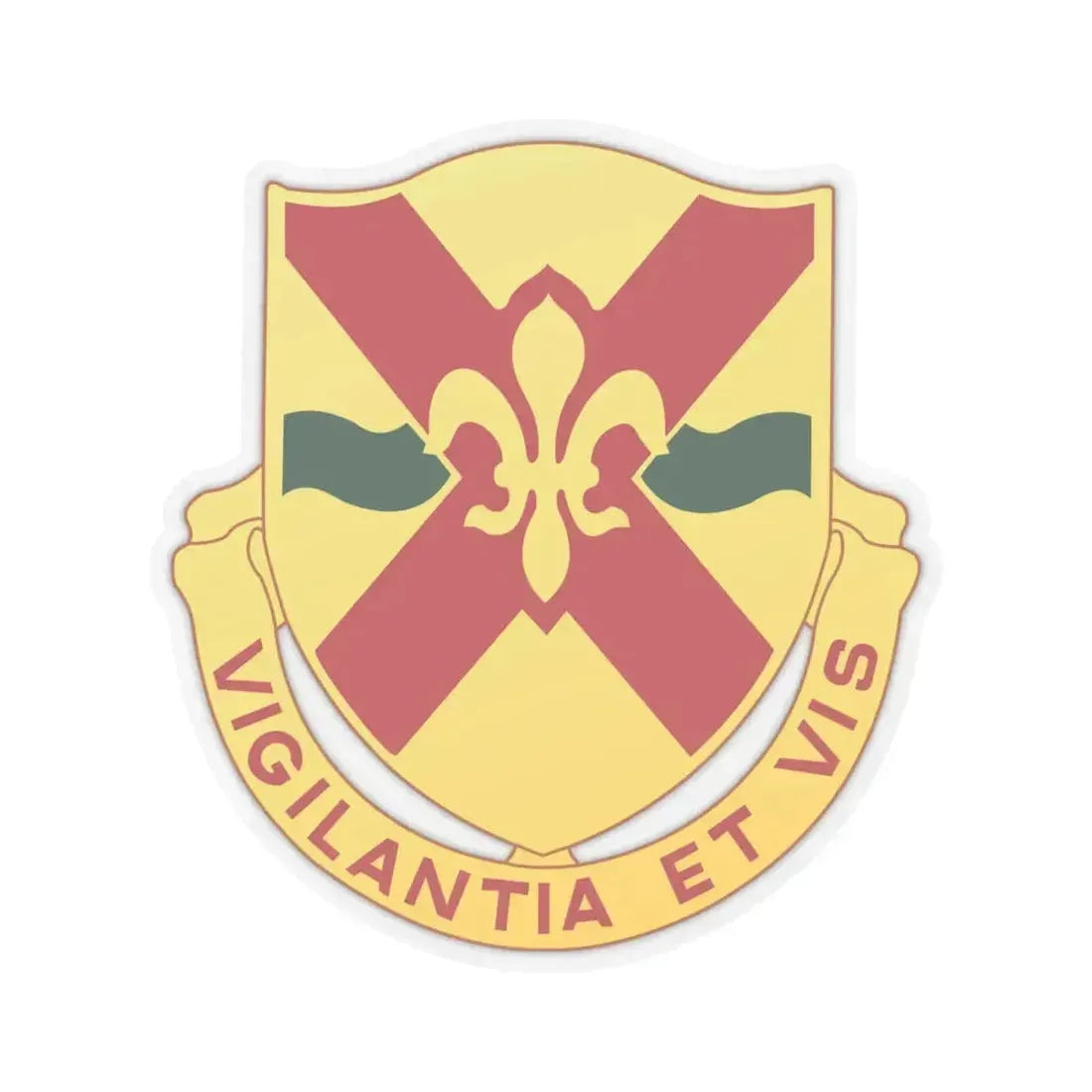 121 Cavalry Regiment (U.S. Army) STICKER Vinyl Kiss-Cut Decal 4 Inch Transparent - The Sticker Space