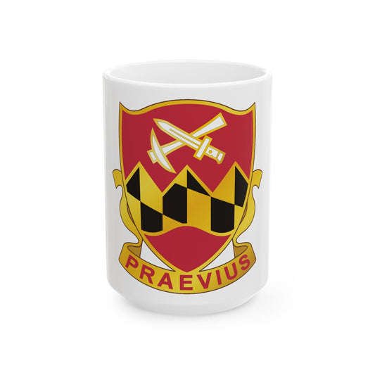 121 Engineer Battalion (U.S. Army) White Coffee Mug-15oz-The Sticker Space