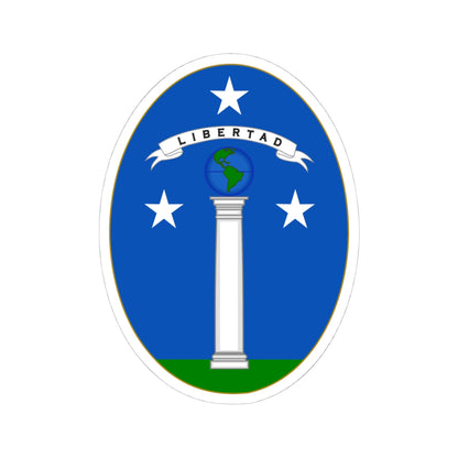 Arms of Chile 1819-1834 (Chile) (Coat of Arms) STICKER Vinyl Kiss-Cut Decal