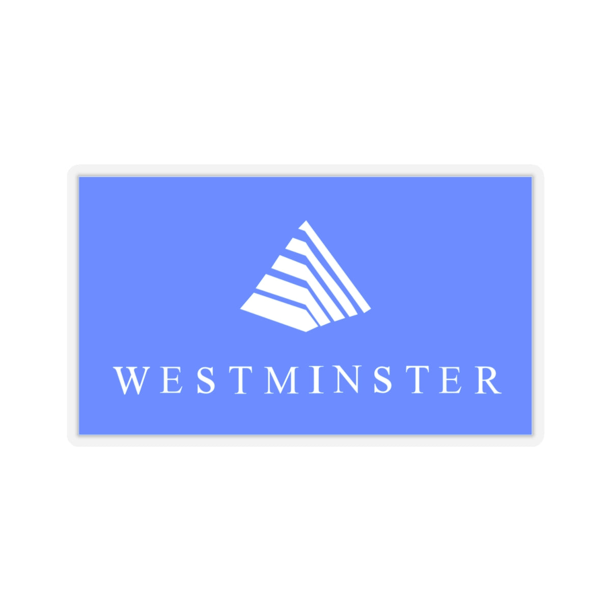 Flag of Westminster, Colorado - STICKER Vinyl Kiss-Cut Decal