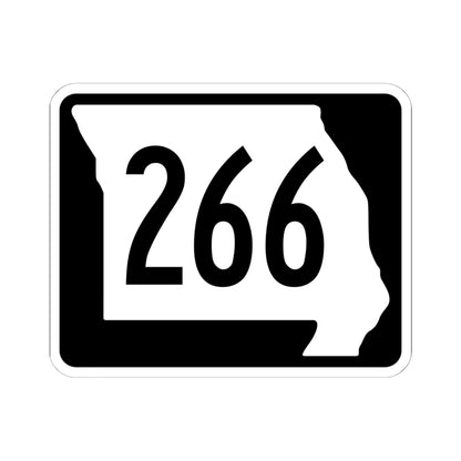 MO-266 (Missouri) (Road Sign) STICKER Vinyl Kiss-Cut Decal