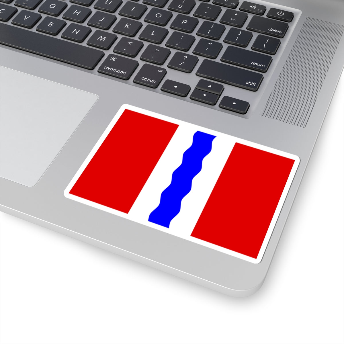 Flag of Omsk Oblast (Russia) STICKER Vinyl Kiss-Cut Decal