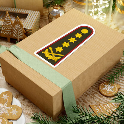 Lithuania Army OF 9 (Lithuania) (Military Rank) STICKER Vinyl Kiss-Cut Decal