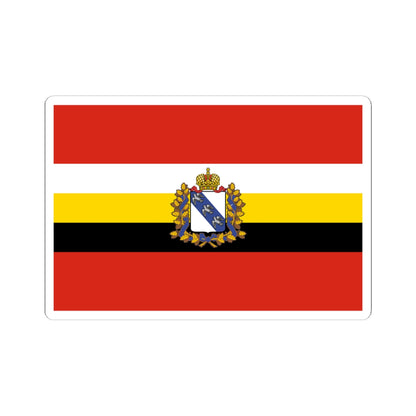 Flag of Kursk Oblast large (Russia) STICKER Vinyl Kiss-Cut Decal