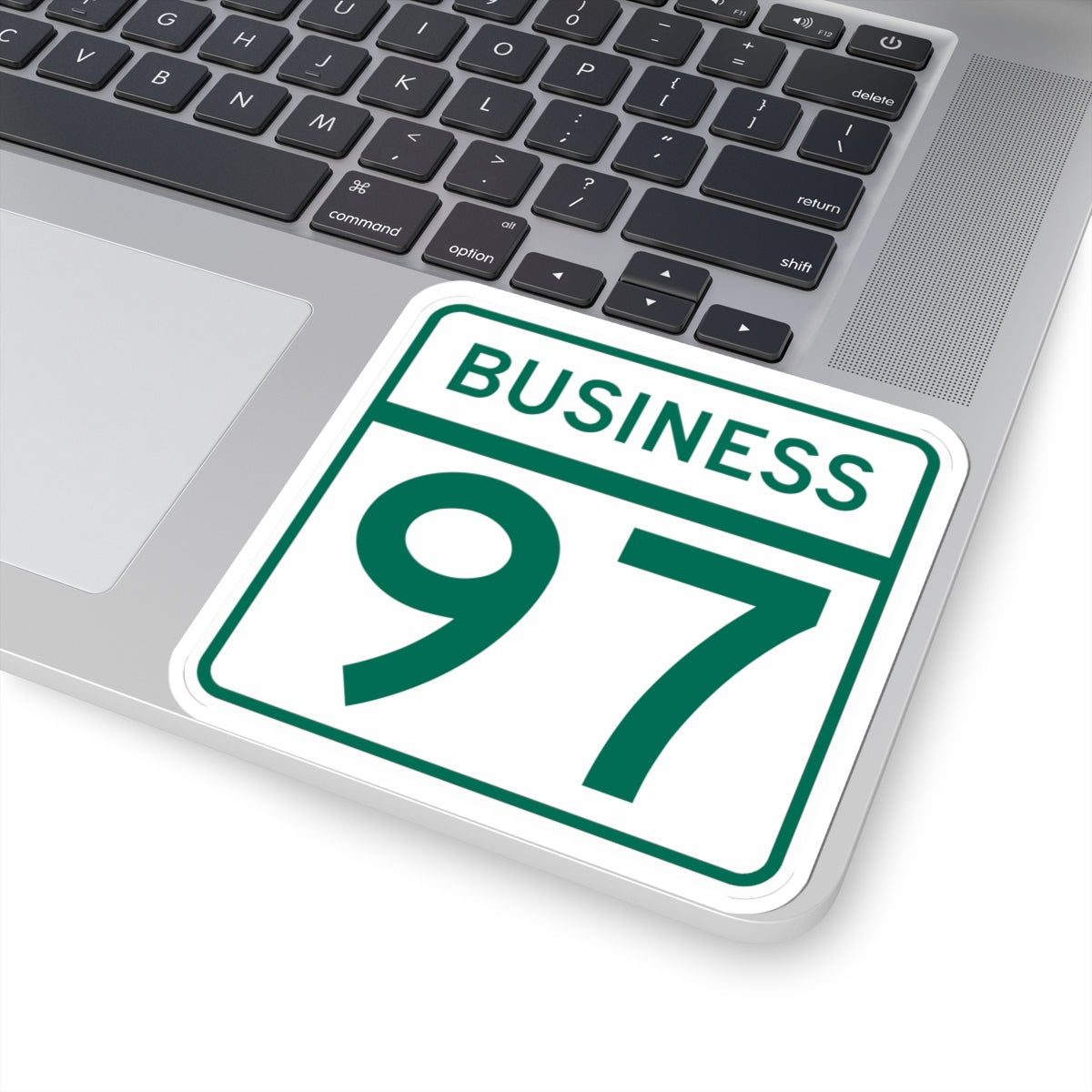 MD Route 97 Business (Maryland) (Road Sign) STICKER Vinyl Kiss-Cut Decal