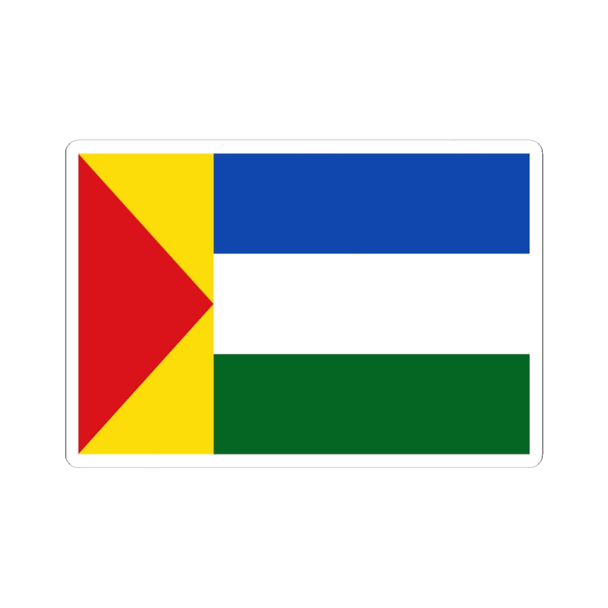Flag of Rivas Davila (Venezuela) STICKER Vinyl Kiss-Cut Decal