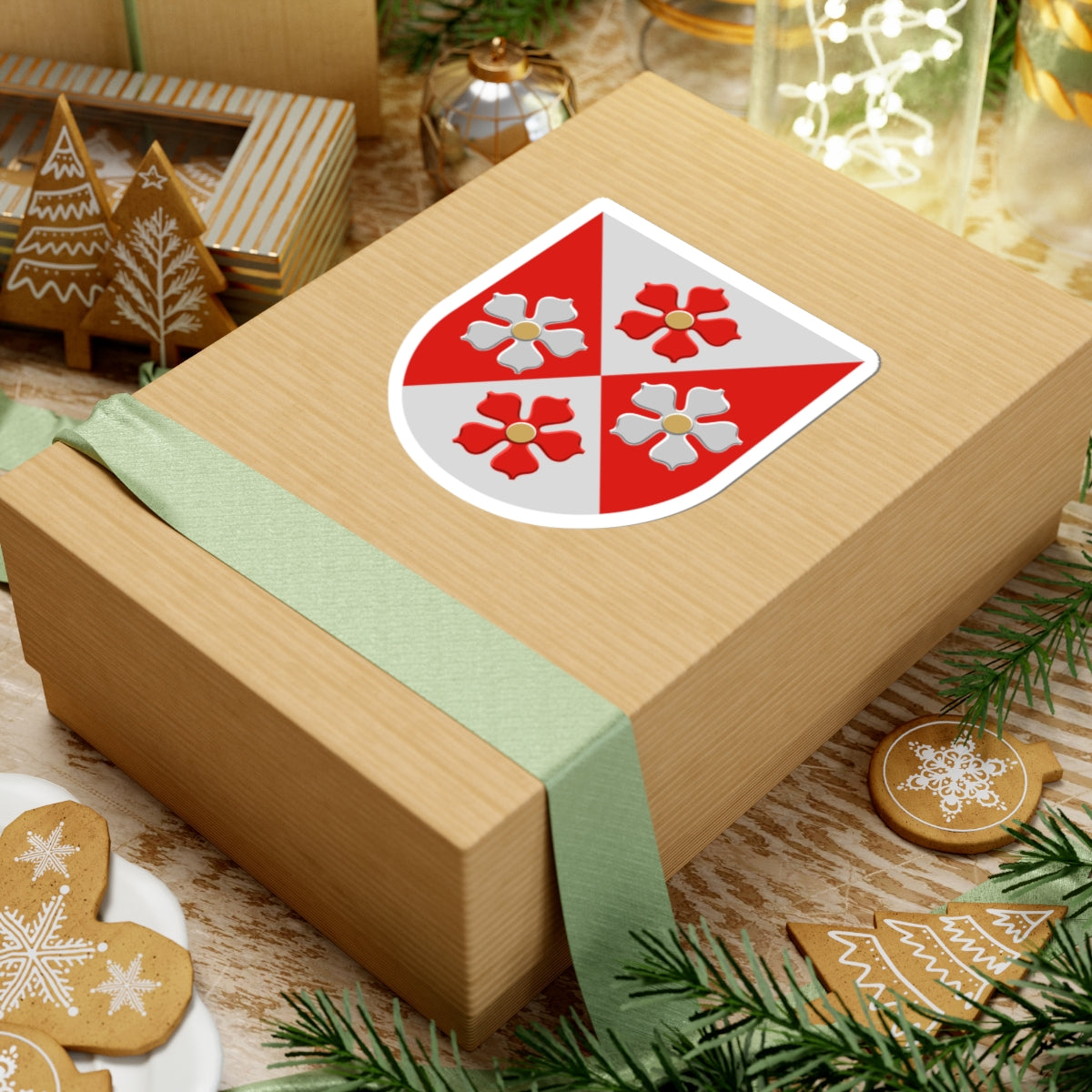 Asikkala.vaakuna (Finland) (Coat of Arms) STICKER Vinyl Kiss-Cut Decal