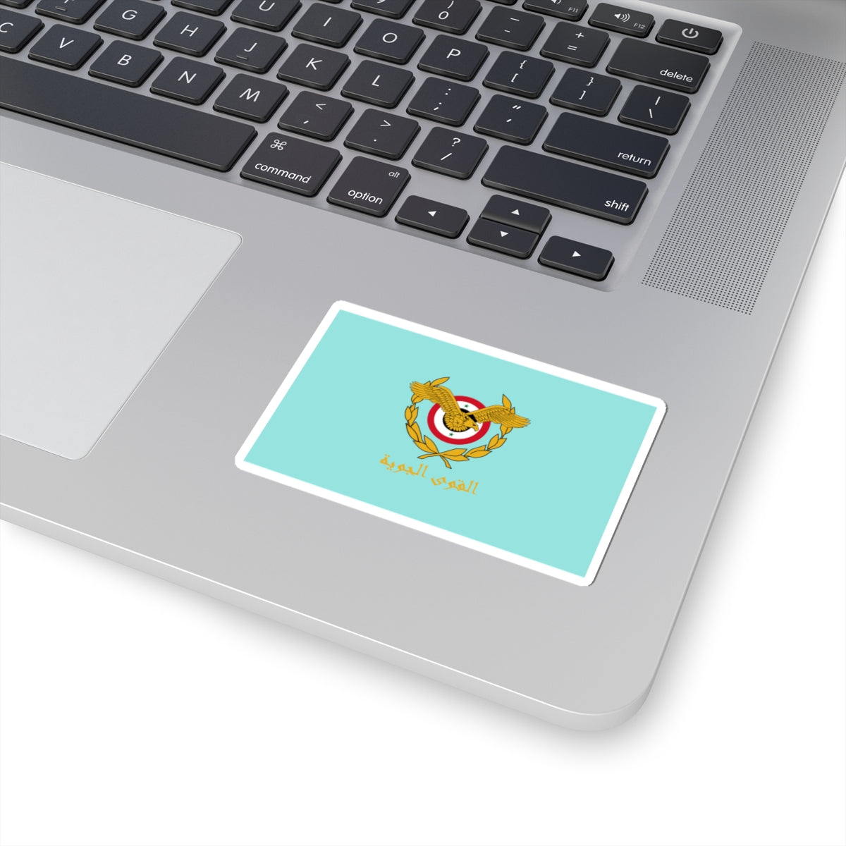 Flag of the Syrian Arab Air Force (Syria) STICKER Vinyl Kiss-Cut Decal