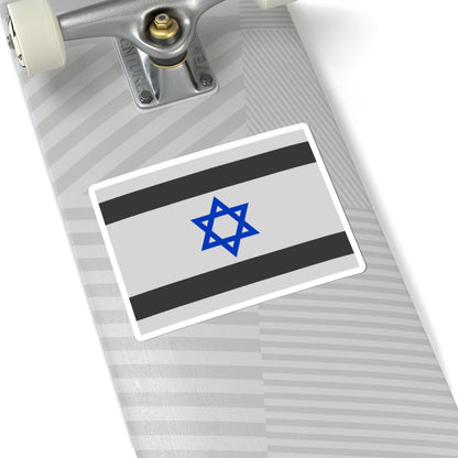 Flag of Israel - Star of David (Israel) STICKER Vinyl Kiss-Cut Decal