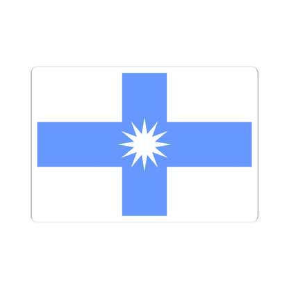 Flag of Gorskoe Leningrad oblast (Russia) STICKER Vinyl Kiss-Cut Decal