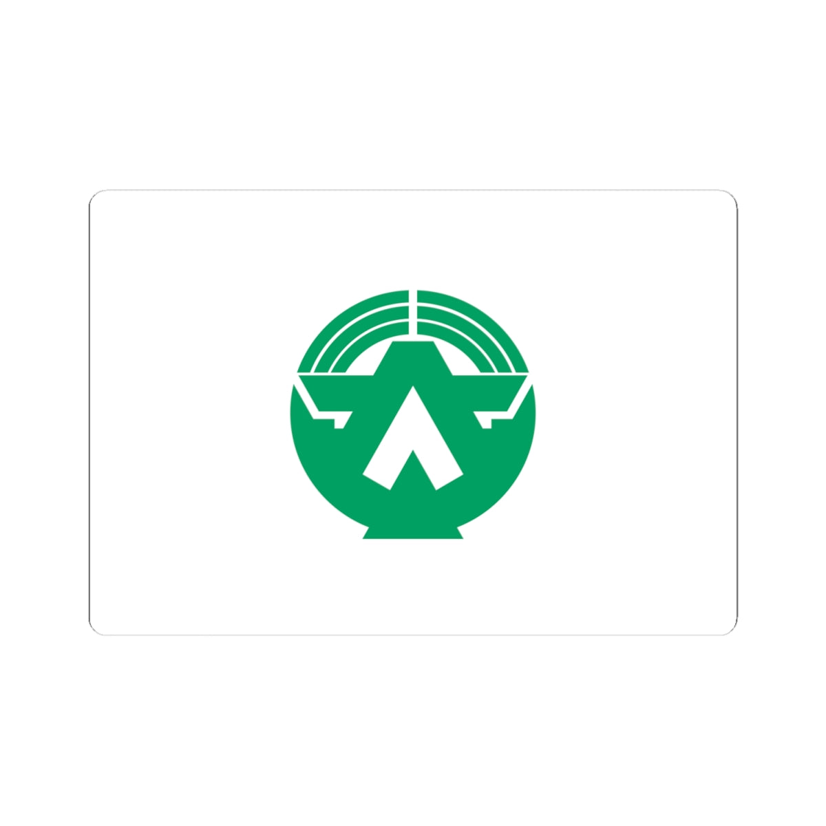 Flag of Minamidaito Okinawa (Japan) STICKER Vinyl Kiss-Cut Decal