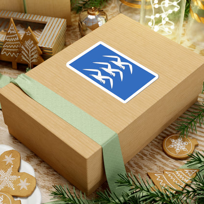 Flag of Haugesund Rogaland Norway - STICKER Vinyl Kiss-Cut Decal