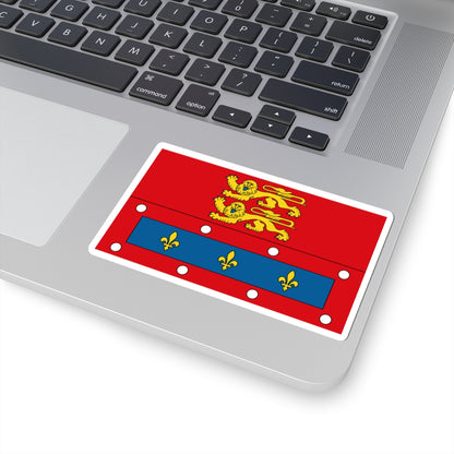 Flag of Orne (France) STICKER Vinyl Kiss-Cut Decal