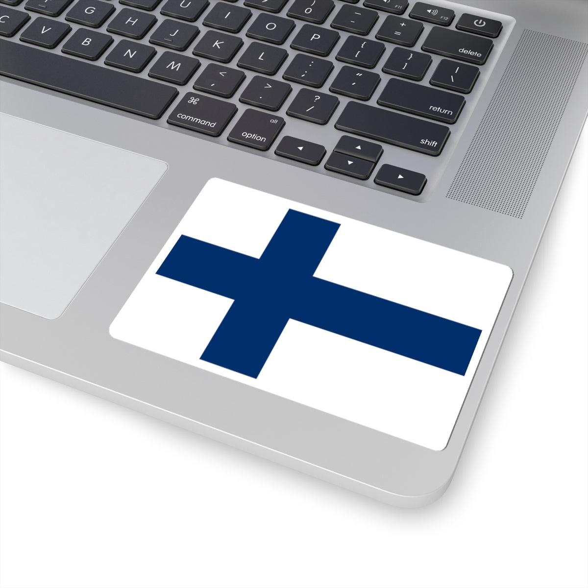 Flag of Finland 3-2 (Finland) STICKER Vinyl Kiss-Cut Decal