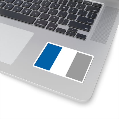 Flag of Raetia (Switzerland) STICKER Vinyl Kiss-Cut Decal