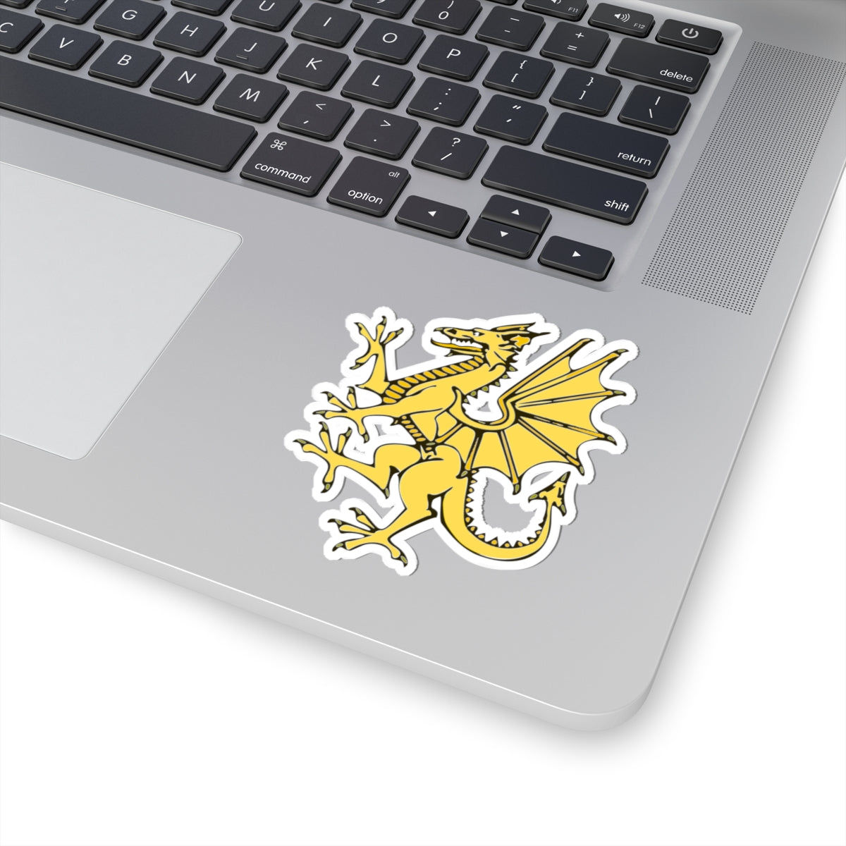 Golden Dragon War Flag of Wales created 1400 (United Kingdom) STICKER Vinyl Kiss-Cut Decal