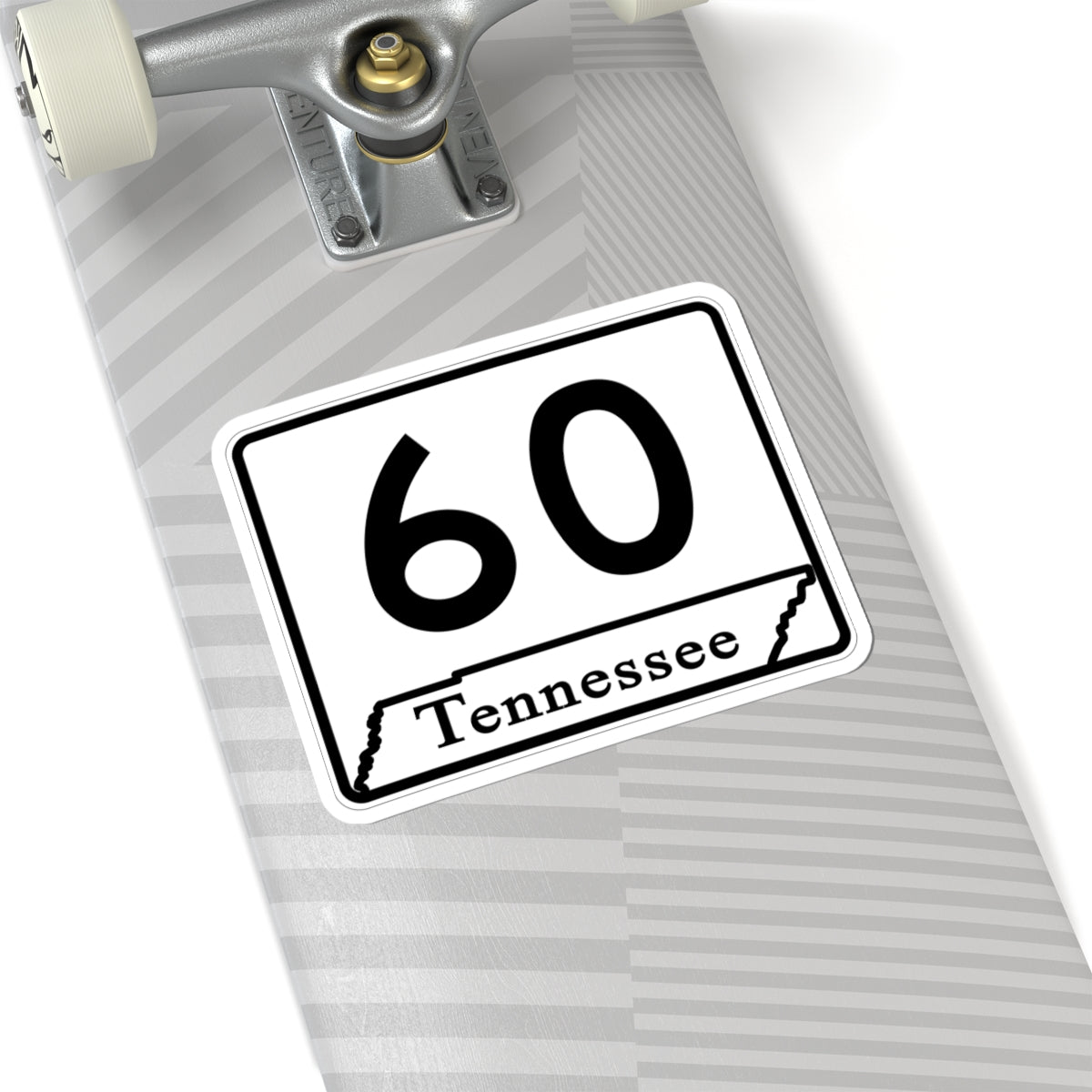 Tennessee 60 (Tennessee) (Road Sign) STICKER Vinyl Kiss-Cut Decal