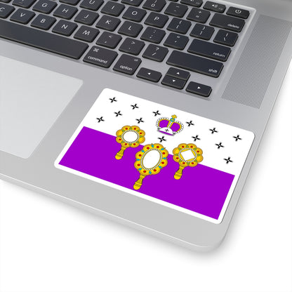 Flag of Gabovskoe Moscow oblast (Russia) STICKER Vinyl Kiss-Cut Decal