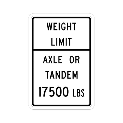 Texas MUTCD R12-2bT template (Texas) (Road Sign) STICKER Vinyl Kiss-Cut Decal