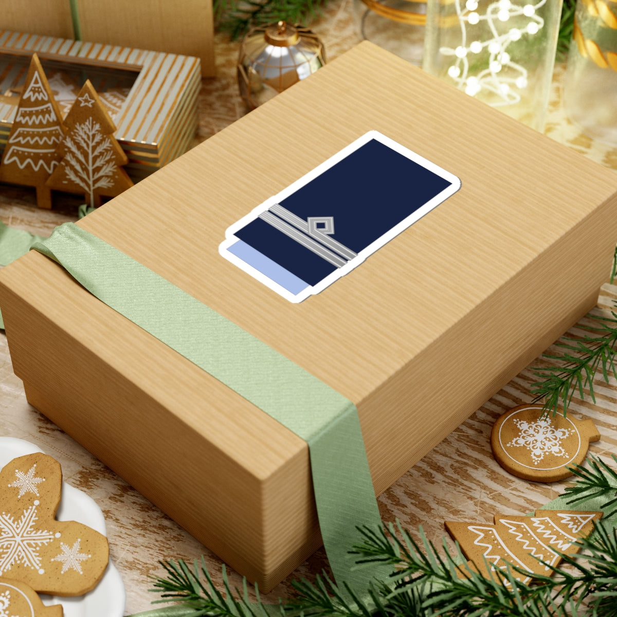 Argentina AirForce OF 1b (Argentina) (Military Rank) STICKER Vinyl Kiss-Cut Decal