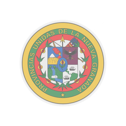 Coat of arms of United Provinces of New Granada 2 - STICKER Vinyl Kiss-Cut Decal