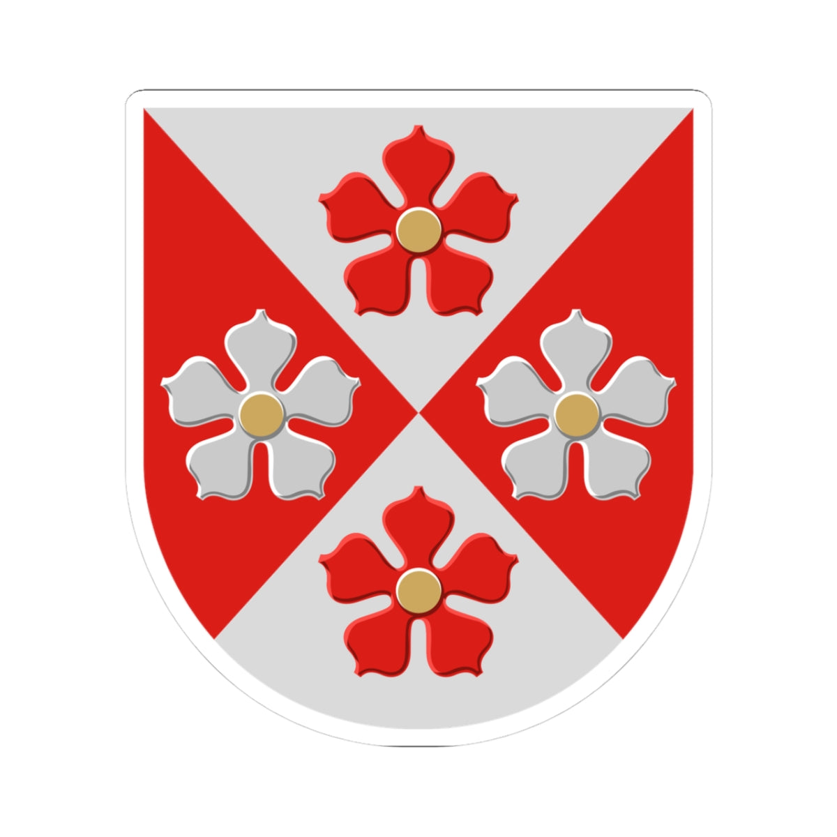 Asikkala.vaakuna (Finland) (Coat of Arms) STICKER Vinyl Kiss-Cut Decal