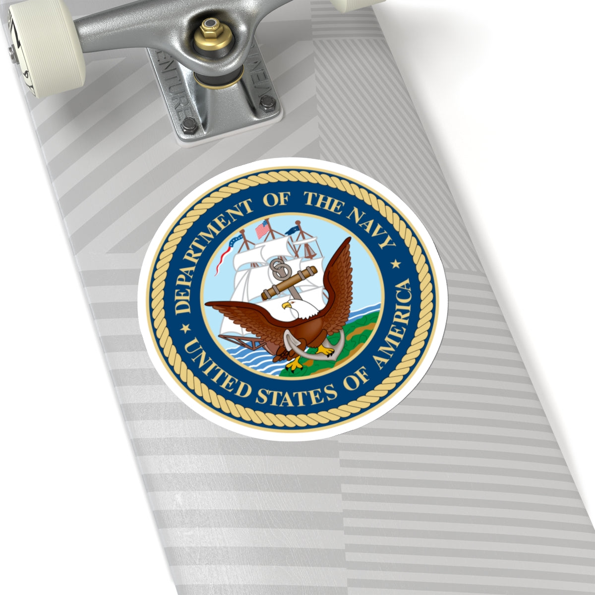 Seal of the United States Department of the Navy - STICKER Vinyl Kiss-Cut Decal