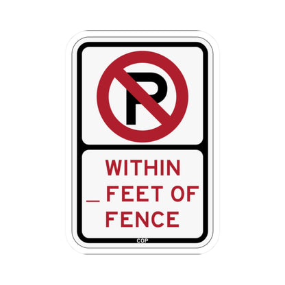 PBOT Road sign P1070 (Oregon) (Road Sign) STICKER Vinyl Kiss-Cut Decal