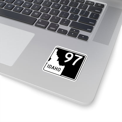 ID-97 (Idaho) (Road Sign) STICKER Vinyl Kiss-Cut Decal