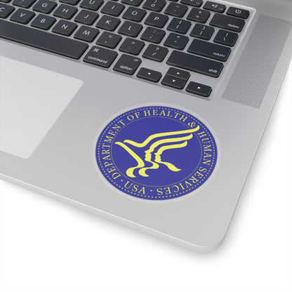 Seal of the United States Department of Health and Human Services - STICKER Vinyl Kiss-Cut Decal