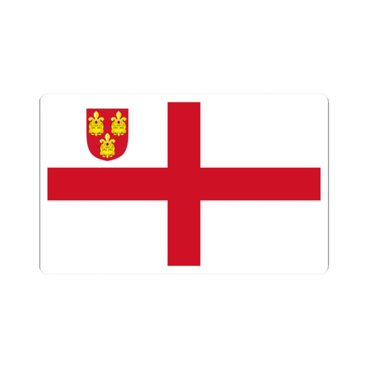 Flag of the Diocese of Hereford (England) STICKER Vinyl Kiss-Cut Decal