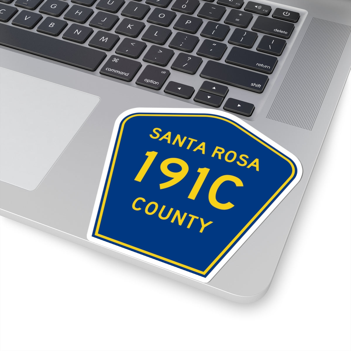 Santa Rosa County 191C (Florida) (Road Sign) STICKER Vinyl Kiss-Cut Decal