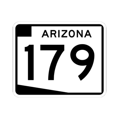 Arizona 179 (Arizona) (Road Sign) STICKER Vinyl Kiss-Cut Decal