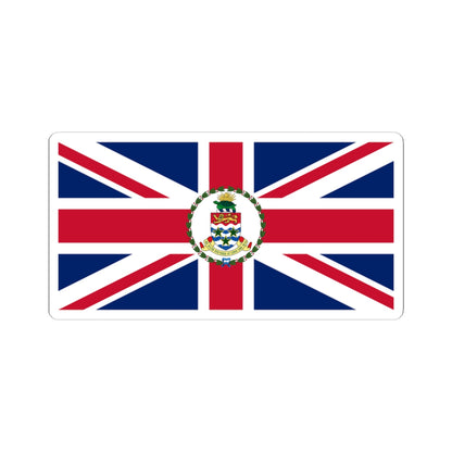 Flag of the Governor of the Cayman Islands pre-1999 (United Kingdom) STICKER Vinyl Kiss-Cut Decal