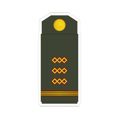 07 Mongolian Army 1SG (Mongolia) (Military Rank) STICKER Vinyl Kiss-Cut Decal